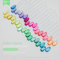Vendeeni Printemps-Été – Coffret de 36 couleurs de vernis gel effet œil de chat néon – Sans TPO ni HEMA – Personnalisation OEM – Vernis gel œil de chat magnétique 15 ml