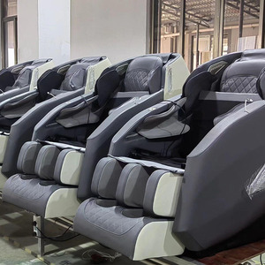 Home Massage Chair Full Body 4D Robotic Hand S-Shaped Rail <b>Plug</b>-In PU Luxury - Product Image 2