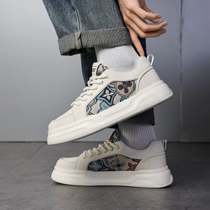 Chaussures pour hommes 2026 nouvelle collection printemps, marque haut de gamme, petites chaussures blanches pour hommes, chaussures de sport et de loisirs à semelle souple - Product Image 4