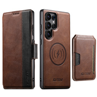 Étui portefeuille magnétique SUTENI pour Samsung S26 Ultra avec support de chargement sans fil et porte-cartes en similicuir pour S25 S24 S23