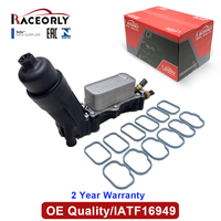 RACEORLY 68310865AA Gruppo Alloggiamento Filtro Olio con Guarnizione e Sensore per Jeep Grand Cherokee Dodge 3.0 3.6 ERB EHW