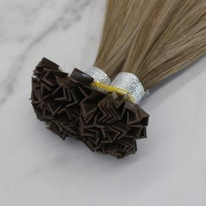 Extensiones de Cabello con Punta en V al por Mayor, 100% Cabello Humano Remy, Extensiones de Cabello con Punta en V Pre-Adheridas con Queratina, Doble Trama, Calidad Premium de Salón - Product Image 4