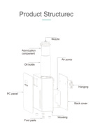 Diffuseur de parfum pour hôtel commercial, diffuseur de parfum électrique, nébuliseur automatique, diffuseur de parfum, diffuseur d'huiles essentielles