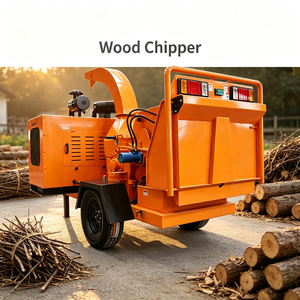 Trituratore Mobile per Legno, Attrezzatura Diesel per la Triturazione di Rami e <span class=keywords><strong>Foglie</strong></span>, per Rifiuti Verdi Agricoli - Product Image 5
