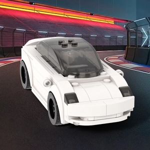 Bloques de Construcción de Plástico ABS del Modelo de Auto Lada Ruso, Colección Spot Tesla Ford Escort RS, Kit Educativo para Mayores de 14 Años, Regalo - Product Image 2