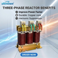 Réacteur de ligne triphasé SLK haute qualité 380V à noyau en cuivre pour améliorer le facteur de puissance des variateurs de fréquence – Prix direct usine