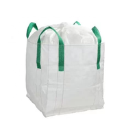 Sac Jumbo FIBC en PP tissé de 1 tonne, directement de l'usine, pour l'emballage de sable, ciment, produits chimiques et engrais, avec impression personnalisée OEM