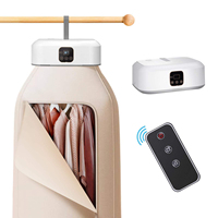 Séchoir à linge suspendu avec minuterie, mini-séchoir électrique automatique compact et portable