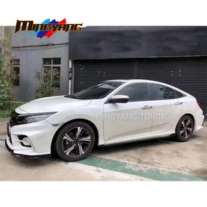 ชุดบอดี้คิทอุปกรณ์เสริมสำหรับรถยนต์ Honda <span class=keywords><strong>Civic</strong></span> 2016-2018 - Product Image 3