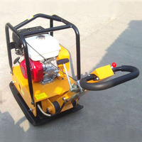 Compacteur de sol hydraulique à plaque vibrante, essence/électrique/diesel, mini compacteur manuel portable pour la vente