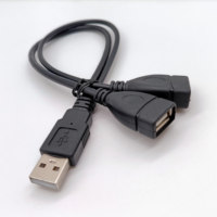 Cable de Extensión USB 2.0/3.0 de Metal de Alta Velocidad Personalizado de 2 m de Longitud, Trenzado, Conductor de Cobre Puro, Macho a Hembra, para Impresora de Códigos de Barras y Cámara
