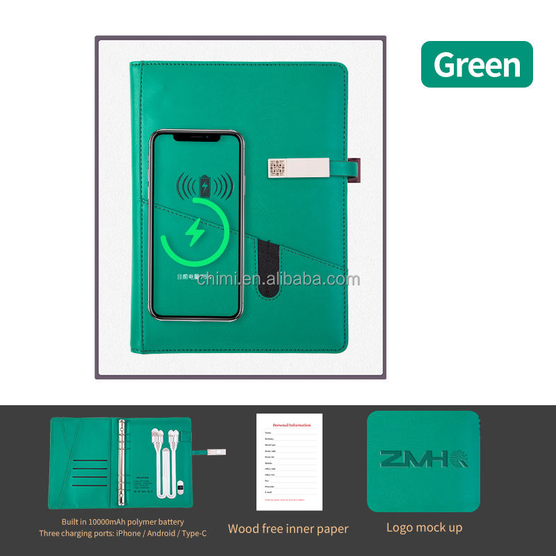 Vert-journal-boîte cadeau