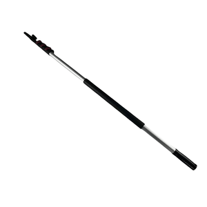 Poteau d'extension télescopique de 30 pieds de 9m avec pointe en métal pour changeur d'ampoule Rouleau de <span class=keywords><strong>peinture</strong></span> Duster Nettoyage de vitres Lampes suspendues - Product Image 1