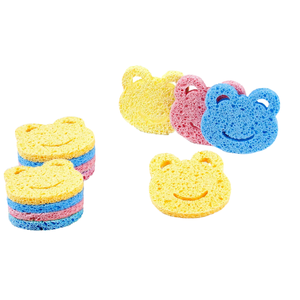 Wholesale New Trends Good <b>Helper</b> for Kitchen Cleaning Cleaning Sponge Frog Shaped Cleaning Sponge Kitchen Sponge - Product Image 3
