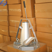 Hot Sales Stainless Steel Concrete Slump Cone Test Set Workability Testing Kit for Construction Civil Engineering Concrete Test
