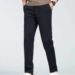 Pantalones vaqueros informales formales de <span class=keywords><strong>talla</strong></span> <span class=keywords><strong>grande</strong></span> para hombre, pantalones de <span class=keywords><strong>vaquero</strong></span> personalizados, pantalones holgados ajustados elásticos para hombre, edición de negocios rectos/ - Product Image 3