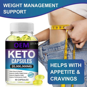 OEM BHB KETO kapsül sağlıklı yağ yanık ağırlık yönetimi ürün Keto kapsüller - Product Image 2