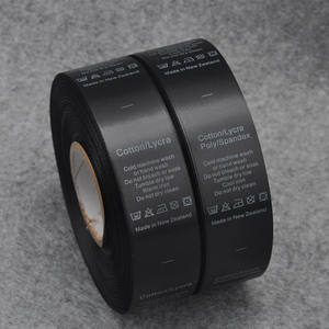 Bán Buôn Giá Thấp Tùy Chỉnh In Tên Thương Hiệu Kích Thước Quần Áo Thẻ Rửa Nhãn Chăm Sóc - Product Image 4