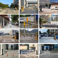 Barrière de circulation Hengbo, système de stationnement automatique, barrière de portail, barrière de voie d'accès, barrières automatiques à flèche