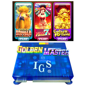 Harga pabrik Multi Game 3 in 1 Golden <span class=keywords><strong>Master</strong></span> IGS papan permainan untuk vertikal layar Arcade permainan keterampilan - Product Image 1