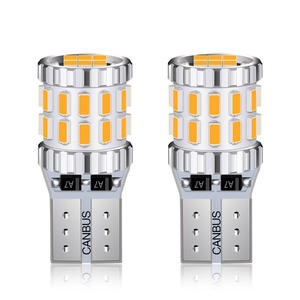 หลอดไฟ LED T10 Canbus W5W รุ่นใหม่ 501 194 168 Luces 3014 30SMD 12-24V สำหรับไฟป้ายทะเบียนรถบรรทุก รถยนต์ สำหรับรถยนต์ Jetta - Product Image 1