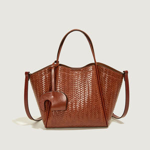 Sac tissé de haute qualité, sac à main pour femme, grande capacité, sac tissé pour femme - Product Image 5