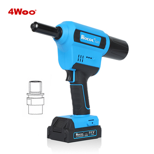 مسدس برشمة كهربائي RL-520 يعمل ببطارية الليثيوم مع ملحقات وأداة سحب الأكمام - Product Image 1