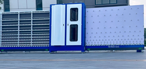 Máquina de Lavado de Vidrio Vertical OEM, Equipo de Limpieza de Vidrio Plano, Lavadora y Secadora Industrial para Fabricación de Vidrio Aislante - Product Image 4