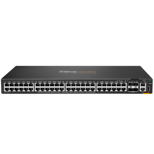 Brand New A-ru-ba JL726B Networking CX 6200F 48G 4SFP+ Switch 48 Ports Managed Rack Mountable JL726B