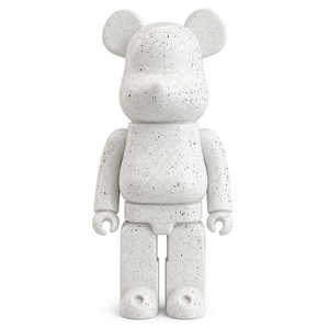 Moderna Figura Decorativa de Oso de Travertino Tallada a Máquina, Color Beige, para Exhibición en Interiores del Hogar - Product Image 3
