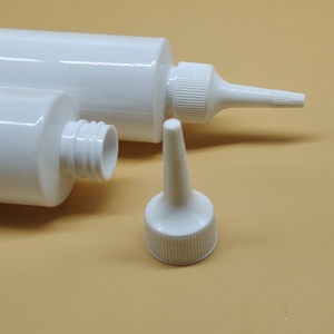 Fabricante de fábrica, tapa superior giratoria de plástico, tapón de rosca, boca puntiaguda, nariz para botellas - Product Image 2
