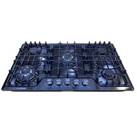 Table de cuisson à gaz encastrable neuve d'usine, modèle OEM/ODM, 5 brûleurs, panneau en acier inoxydable, 90 cm, pour usage en cuisine