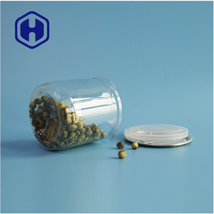 Emballage de supermarché Boîtes hermétiques à biscuits en plastique PET <span class=keywords><strong>avec</strong></span> couvercles faciles à ouvrir - Product Image 3