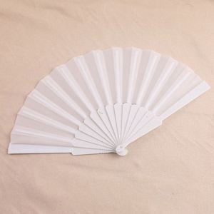 Éventail pliant classique en plastique uni de 13 pouces pour la danse estivale, l'artisanat, les femmes, la remise des diplômes, Noël, Pâques - Vente en gros - Product Image 4
