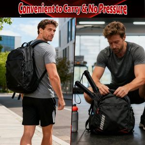 Cuerdas de Batalla Portátiles para Fitness en Casa y Viajes, Cuerda de Combate Inalámbrica con Resorte de Acero para Uso en Gimnasio - Product Image 4
