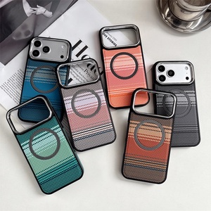 Funda Magnética de PU para Teléfono Móvil <span class=keywords><strong>iPhone</strong></span> 17 Pro Max, Compatible con <span class=keywords><strong>iPhone</strong></span> <span class=keywords><strong>13</strong></span>, 14, 15 Plus, 16, 17 Pro, Disponible en Stock - Product Image 1