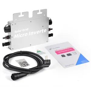 Panneau Solaire Micro Onduleur 400W Système de Stand By WIFI Mobile APP Micro Onduleur 400W