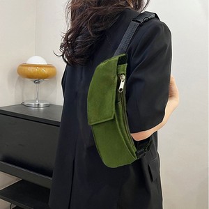 กระเป๋าใส่โทรศัพท์แบบสะพายข้างกันน้ำได้ทุกเพศพับเก็บได้พร้อมกระเป๋าซิปสำหรับการเดินทางกลางแจ้งสีเขียวทหารสีน้ำเงินสีดำ - Product Image 2