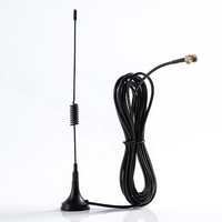 Antenne Wifi magnétique 600 2700 MHz 2G 3G 4G 3dbi avec câble RG178 de 3 mètres avec connecteur SMA mâle