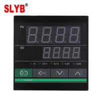 Contrôleur de température numérique industriel PID commercial en plastique SLYB 96*96, thermostat de four CH902 220V 0-1200C, garantie 1 an, sûr