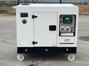 Groupe électrogène diesel silencieux à refroidissement par eau Binshi Power, 2 cylindres, 15 kW, 18 kW, pour la production d'électricité domestique - Product Image 2