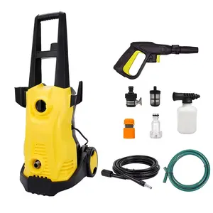 Gun High Pressure Washer Jet Cleaner High Pressure Washer 1200W High Pressure Car Washer Pipe