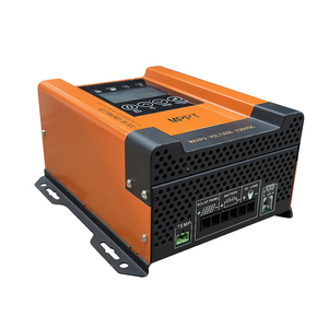 Contrôleur de charge solaire <span class=keywords><strong>MPPT</strong></span> à large plage de tension 12V-120V 30A 60A 100A pour batteries au plomb-acide, gel, LiFePO4, lithium, système hors réseau - Product Image 4