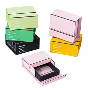 Transparent Plastic PE Film Jewelry Packaging Bracelet Necklace Ring Watch Gift Box Custom Logo Cardboard Folding Jewelry Box