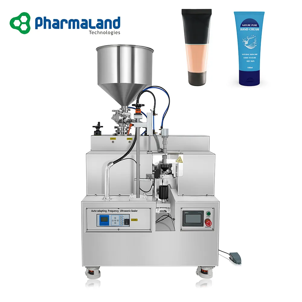 PHX-002 Semi automatic Good Quality Plastic Tube Liquid Cream Filling Sealing Machine