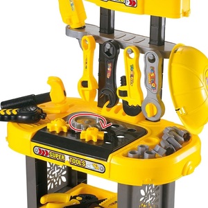 Juego de Herramientas de Juguete para Niños en Edad Preescolar, Juego de Imitación de Taller, Banco de Herramientas, Herramientas de Reparación y Construcción, Juego de Juguetes con Taladro - Product Image 2