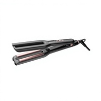 Lisseur à cheveux en céramique avec écran LED, chauffe rapide, contrôle multi-températures, double plaque, fer à lisser pour usage domestique et professionnel
