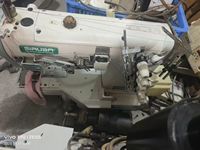 Machine à coudre industrielle d'occasion à grande vitesse pour la découpe de tissus, à commande pneumatique, Interlock Sirubas C007J, moteur 6000 points/minute, épaisseur 8 mm