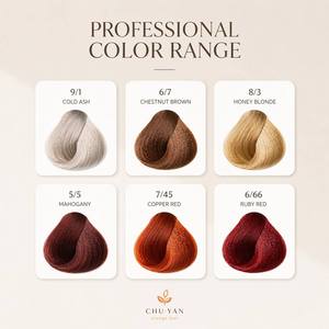 โรงงานชูหยาน ขายส่งสีผมดำธรรมชาติ - สูตรติดทนนาน ป้องกันสีซีดจาง - ย้อมผมปิดผมขาวได้ 100% - Product Image 6