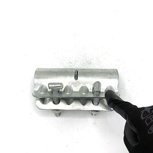 Perancah pipa luar 48mm * 48mm Aksesori perancah penjepit lengan Coupler sambungan pipa - Product Image 6